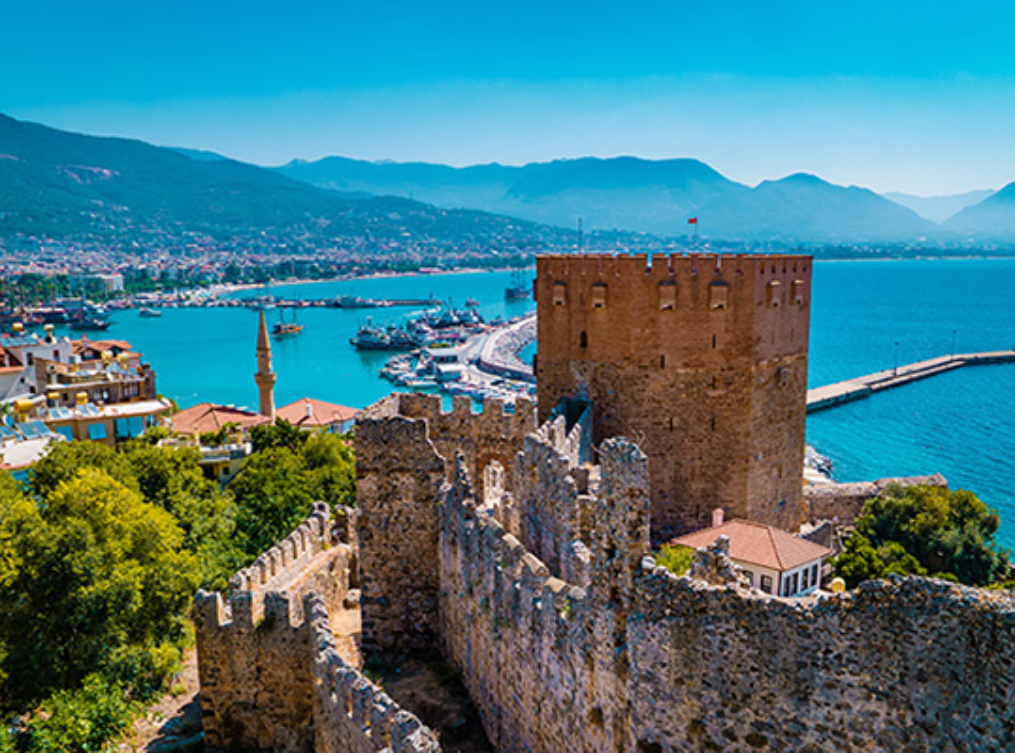Alanya-Burg - Antalyas historisches Symbol