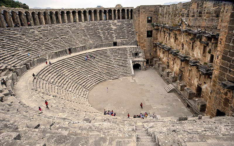 Aspendos - teatrul antic al Antalyei