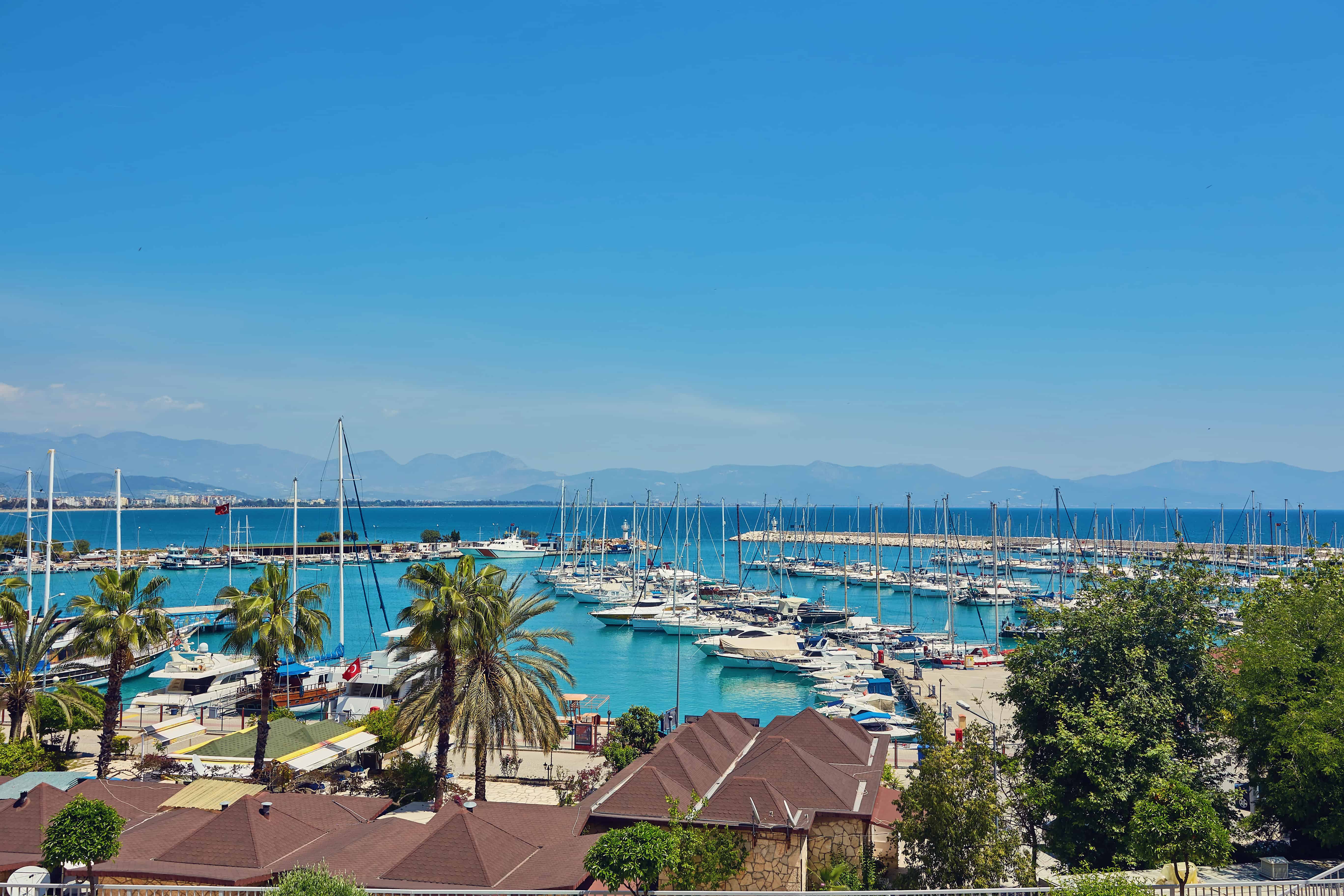 Finike - marină, mare și turism nautic în Antalya