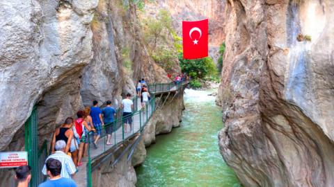 Saklıkent - natură, canion și aventură în Antalya